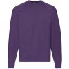 Fioletowa bluza męska Raglan Sweat Fruit of the Loom fialová XXL Fruit of the Loom 5904882115812