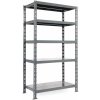 Policový regál 1800x1200x500 mm, 5 políc, nosnosť police 300 kg, základná