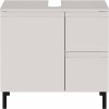 Krémová nízka skrinka pod umývadlo 60x56 cm Salinas – Germania