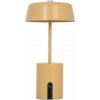 Okrovožltá kovová LED stolová lampa (výška 22,5 cm) Elemental LED – Leitmotiv