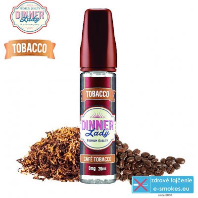 Dinner Lady Shake & Vape Café Tobacco 20ml