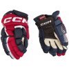 CCM Jetspeed FT6 Pro JR juniorské rukavice - tmavě modrá-červená-bílá, Junior, 11
