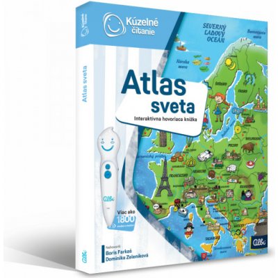 Albi Kúzelné čítanie Kniha Atlas sveta