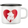 Muurla Hrnček Moomin Heart 0,37l, smalt