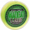 MADCAT Pletená šnúra 8-BRAID 270M HI VIS YELLOW 0.50MM 52.2KG 115LBS