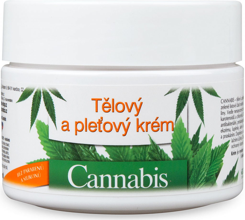 BC Bione Bio pleťový krém pre celú rodinu Panthenol + Cannabis panthenol Cannabis 260 ml