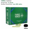 Three kings Kokosové uhlíky 33mm 10 valcov
