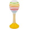 Bigjigs Toys Rumba koule junior sada 2 ks žlutá
