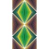Dimex fototapeta Zelenohnedý 3D abstrakt S-423 | 110 x 220 cm (Vliesová fototapeta | lepidlo zdarma)