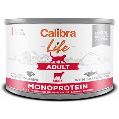 Calibra Cat Life Adult Beef 200 g