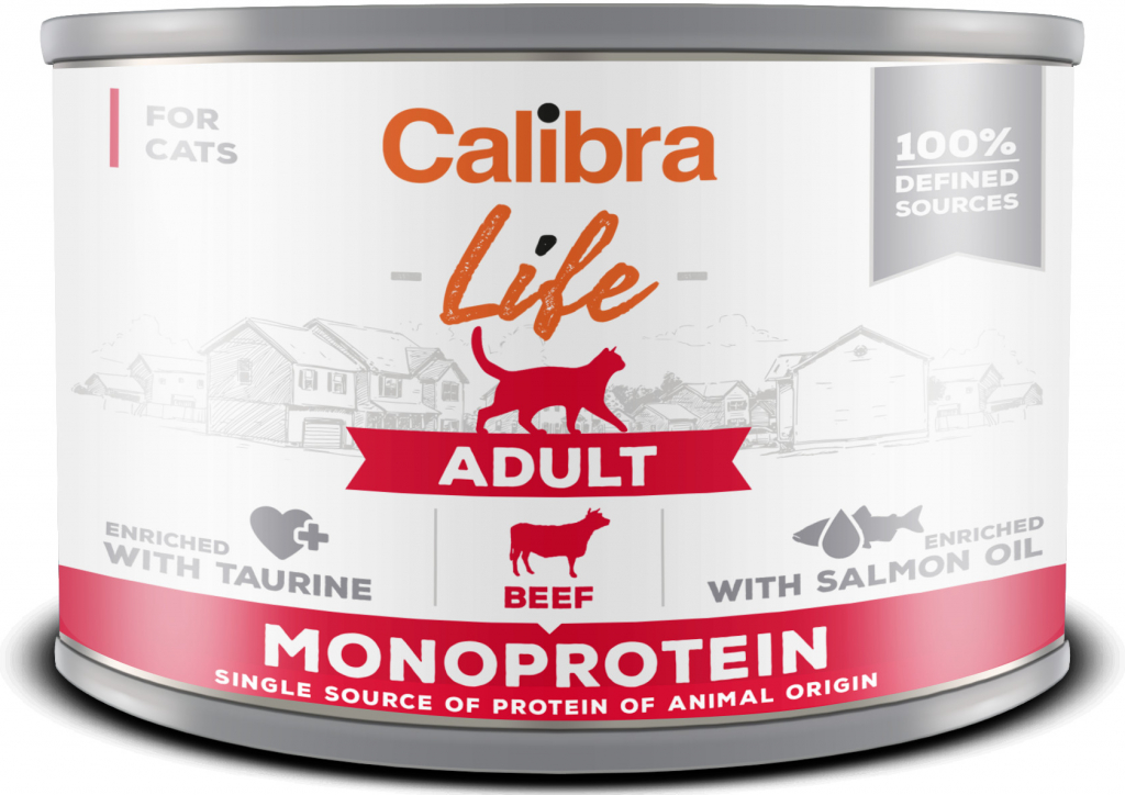Calibra Cat Life Adult Beef 200 g