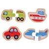 Bigjigs Toys Easy puzzle Dopravné prostriedky
