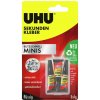 Lepidlo Uhu Super Glue Lightning Fast Minis Liquid 3 x 1 g s úložným boxem