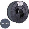 C-TECH Tisková struna (filament) PREMIUM LINE, PLA, šedomodrá, RAL7031, 1,75mm, 1kg