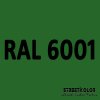 RAL 6001 uretánová auto farba lesklá alebo matná 1 liter + tužidlo + riedidlo (RAL6001 EMERALD GREEN originálny odtieň uretánovej farby s lakom ( ČSN 5300 ))