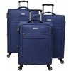 Cestovné kufre 3 ks Extra Light Collection 42 l 74 l 111 l - 888 modrá
