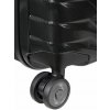 Samsonite PROXIS SPINNER 55/20 EXP s USB portom, 38/44 l- príručný rozšíriteľný kufor 55x40x20/23 cm 126035 - Black- proxis 126035