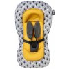 Ležadlo ku všetkým polohovateľným lehátkam Beaba Up & Down Bouncer Seat Cushion Palm Tree s opierkou hlavičky od 0 mes
