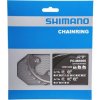 SHIMANO prevodník 28z. M8000 XT 38/28z. strieborný 64mm