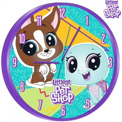 Hasbro Nástenné hodiny Littlest Pet Shop 25 cm (4844)