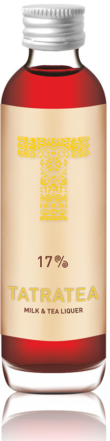 Tatratea Milk & Tea 17% 0,04 l (čistá fľaša)