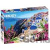 ENJOY Santorini s květinami Řecko 1000 dielov