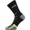 VoXX LINEA / Športové bavlnené ponožky, zosilnené chodidlo - čierna 43-46