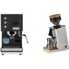 Profitec GO, black + Eureka Mignon Single Dose, White & Oak