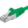 Premiumcord sp6asftp020G Patch, CAT6a S-FTP, RJ45-RJ45, AWG 26/7, 2m, zelený