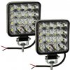 Halogénové pracovné svetlo 16 LED 12 24v Mini 2 ks.