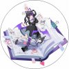 Jedlý papier Kuromi anime 19,5 cm - Pictu Hap - Pictu Hap