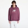 Mikina New Balance Athletics French Terry Logo Hoodie Violet XL XL
