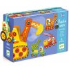 DJECO Detské puzzle od 2 rokov DUO Pohyblivé vozidlá