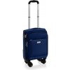 AVANCEA Textilný cestovný kufor GP7172 Dark blue 4W XS modrý 49x33x22 cm