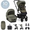 EASYWALKER Set kombinovaný Harvey3 Sage Green s príslušenstvom 2020