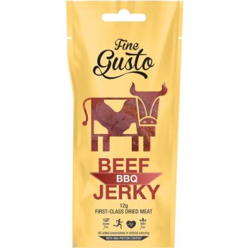 Fine Gusto Hovädzie jerky BBQ 12 g