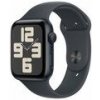 Apple Watch SE (2024) GPS 44mm Temne atramentové hliníkové telo - Temne atramentový športový remienok S/M / 140-190 mm