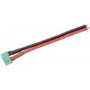 MPX Konektor pozlátený samica s káblom 14AWG 12 cm