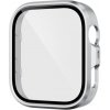 PROTEMIO 109741 PC FULL COVER Plastový kryt so sklom pre Huawei Watch Fit 4 Pro strieborný