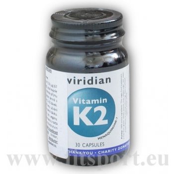 Viridian Vitamin K2 30 kapsúl