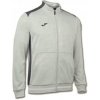 Joma mikina CAMPUS II jacket LIGHT melange-dark melange