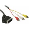 SOLEX EHV412 Kábel SCART na 3xRCA 1,5m