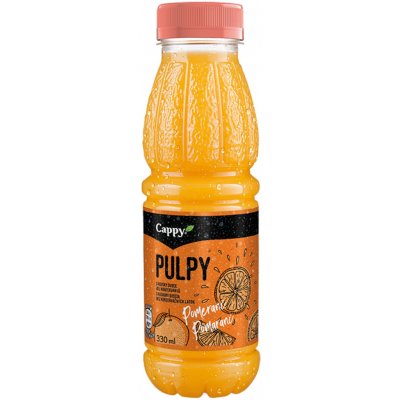 Cappy Pulpy Pomaranč s pomarančovou dreňou 330 ml