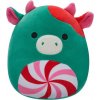Squishmallows Krava s lízankovým bruškom Ruben, 20 cm