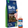 BRIT Premium By Nature Adult XL 15kg +LAB V Lososový olej pre psy a mačky 500ml