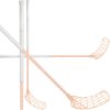 Zone floorball HARDER AIR UL 28 white/ice coral biela / koralová, Pravá (pravá ruka dole), 100cm (=110cm)