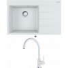 Franke CNG 611-78 TL/2 biela led + Franke FC 6018.094 LINA biela ľad