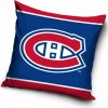 TipTrade Velurový vankúš NHL Montreal Canadiens 40x40