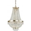 Krištáľové svietidlo IDEAL LUX Caesar SP6 Oro 114729