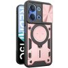 Techsuit - CamGuard Pro odolné puzdro s krytom fotoaparátu pre Xiaomi Redmi 15C 4G / Redmi 15C 5G - ružovozlaté